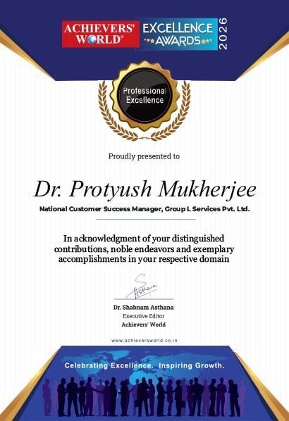 Protyush Certificate